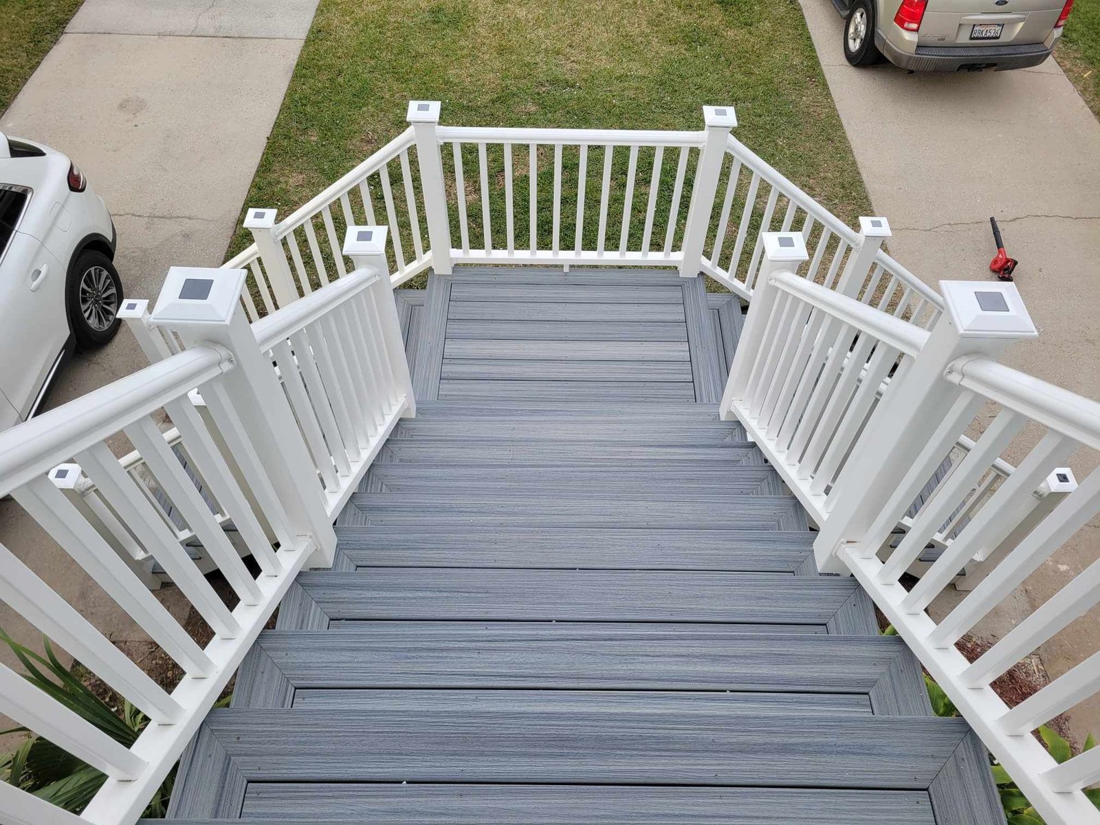 composite decking stairs