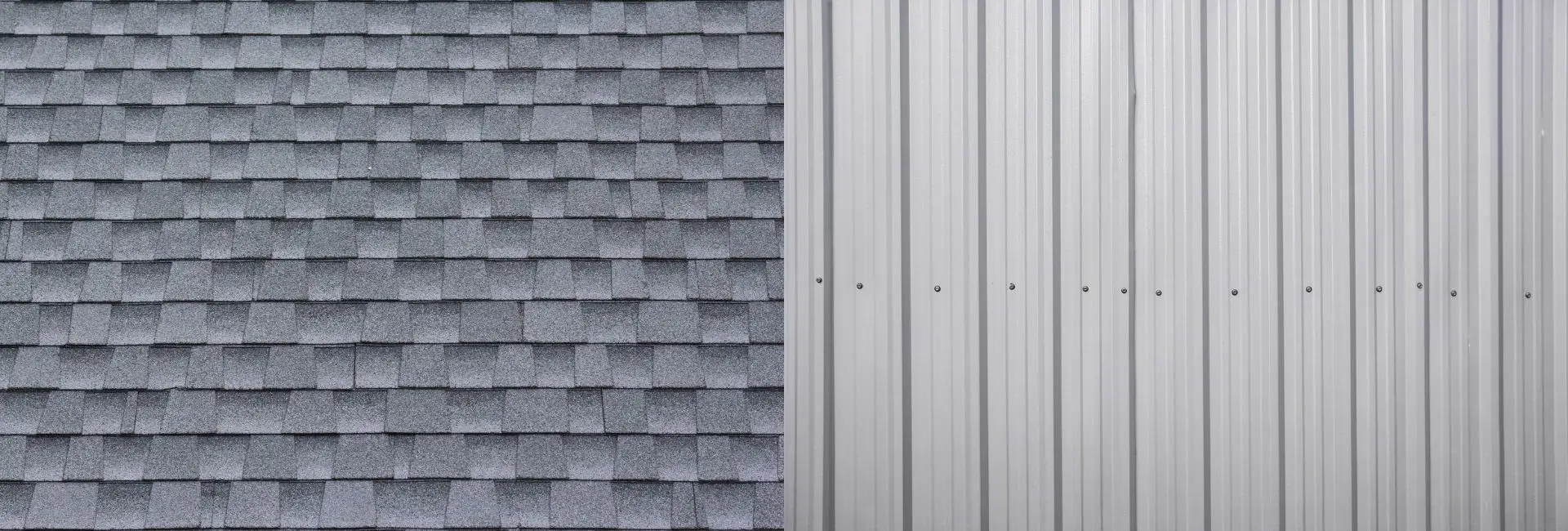 comparison of shingle roof vs metal roof