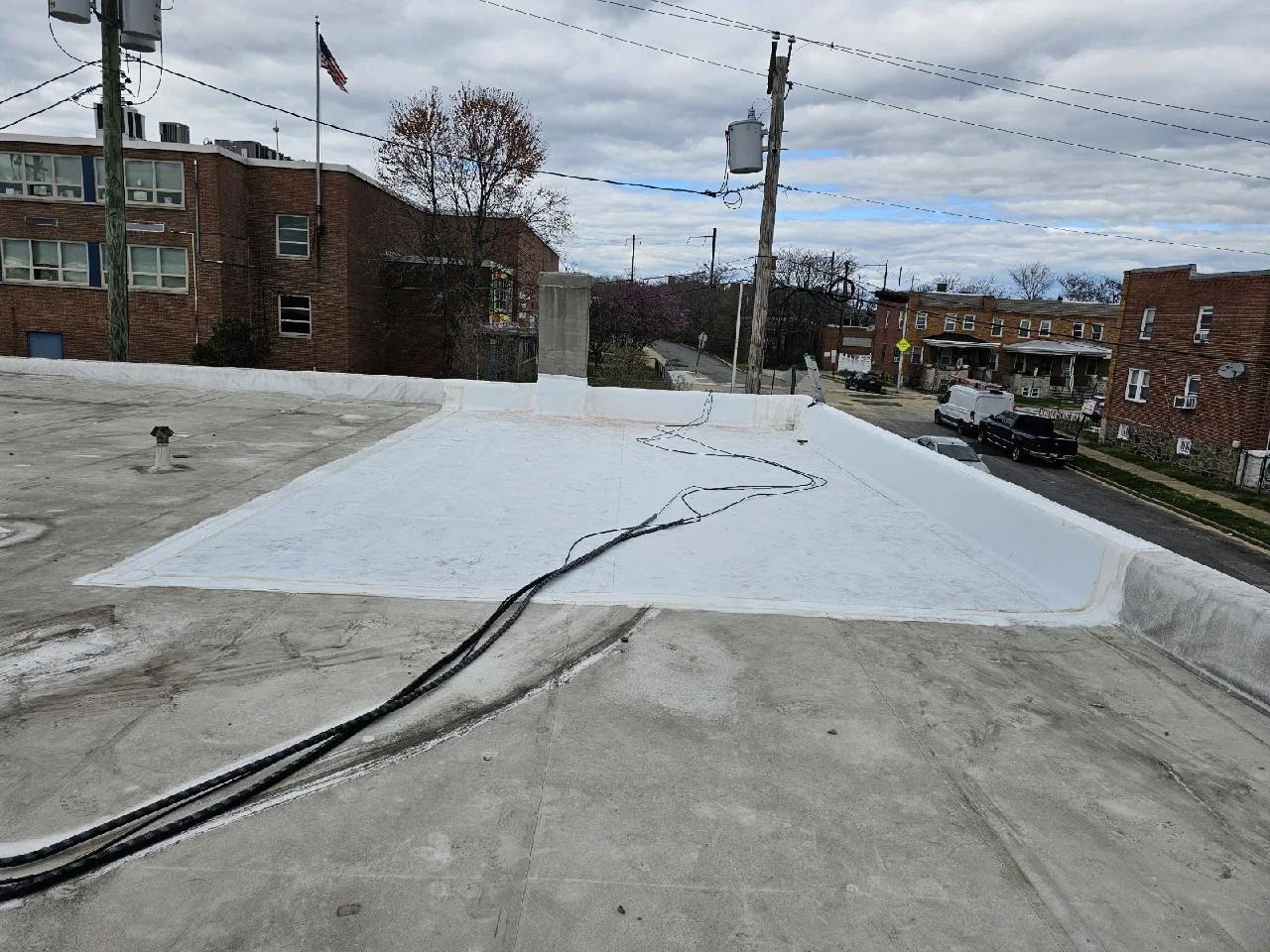 flat roof repair in baltimore