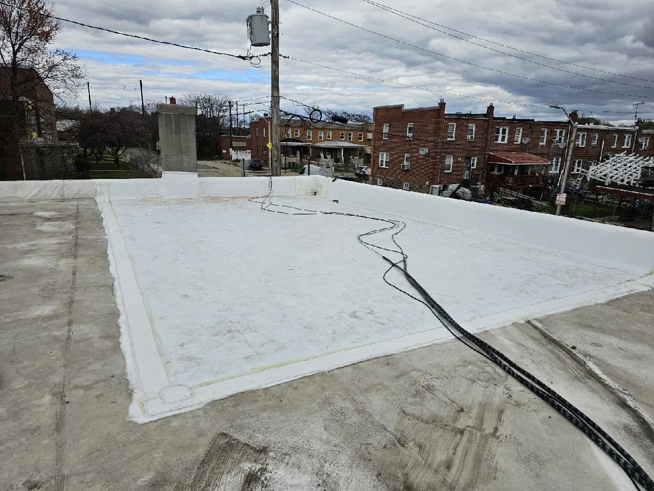 rubber roof repair in baltimore